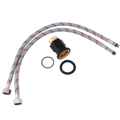 RAIN Смеситель для раковины Нефрит, керам. кран-буксы 1/2, латунь, хром