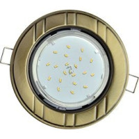 Ecola GX53 H4 св-к &quot;6 полос&quot; Черная бронза 43x115 FN51H4ECB (10!)