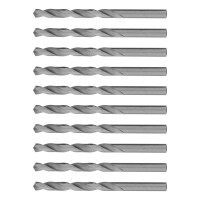 Сверло по металлу, 8 мм, полированное, HSS, 10 шт, цилиндрический хвостовик Matrix