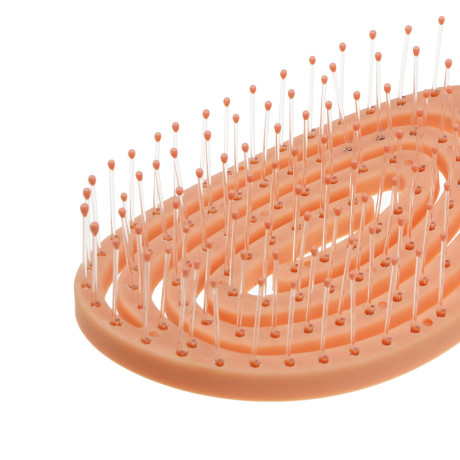 Расческа массажная продувная тм ЮНИLOOK, пластик, 19,5х6 см, 4 цвета