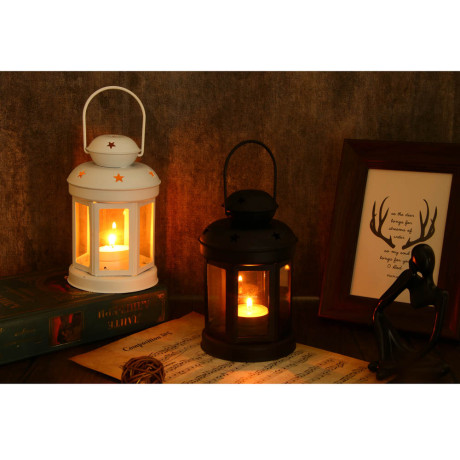 Подсвечник 10х16.5 см, металл, 2 цвета