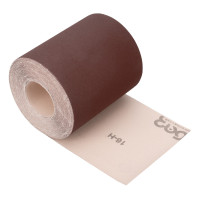 Шкурка на тканевой основе, KK18X W, зернистость 16Н(Р 80) бобина 200 мм х 20 м, водостойкая, &quot;БАЗ&quot;