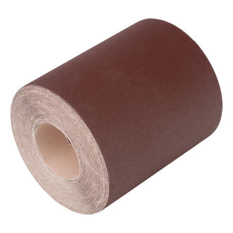 Шкурка на тканевой основе, KK18X W, зернистость 16Н(Р 80) бобина 200 мм х 20 м, водостойкая, "БАЗ"