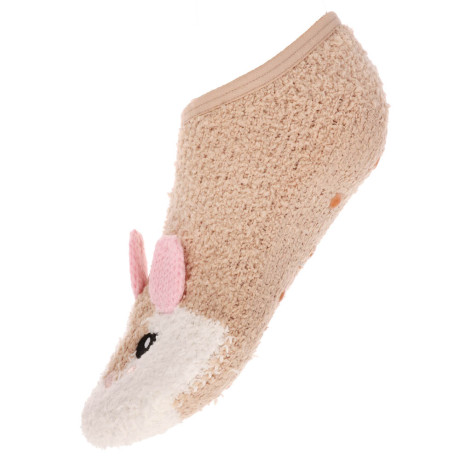 GALANTE Носки-антизаносы с декором, р.23-25, 100% полиэстер, разноцветные