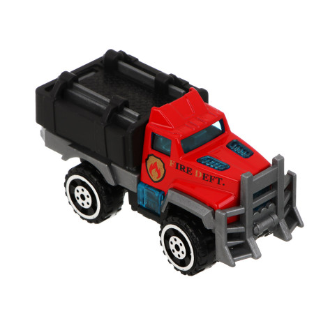 ИГРОЛЕНД Набор из 3-х машин "Пожарная служба", металл, 10,5х5,2х21,5 см, 4 дизайна