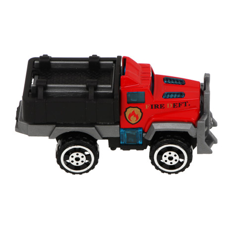 ИГРОЛЕНД Набор из 3-х машин "Пожарная служба", металл, 10,5х5,2х21,5 см, 4 дизайна