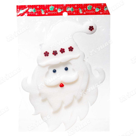 Подвеска-украшение К336 Дед мороз 24см(материал:пенополиэтилен) (400)