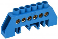 IEK шина N "Ноль" (нул.) в комб DIN-изол "Стойка" ШНИ-8х12-6-КС-С