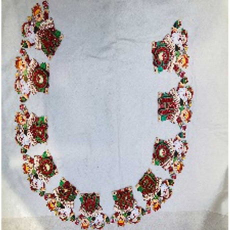 Плакат-растяжка новогодняя Q382 2,20 м "Сновым годом"