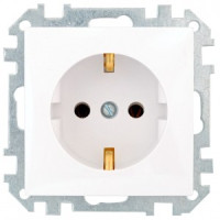 Bylectrica СТИЛЬ мех. розетки земля белый, (РС16-525)