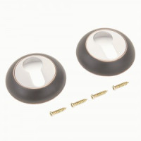 Накладка для ц/м АЛЛЮР АРТ ET-R1 ORB(3252) круглое основание темная медь (100,10) (компл)