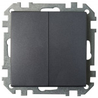 Bylectrica СТИЛЬ мех. 2 кл.выключателя черный графит, (С510-527 черный графит)