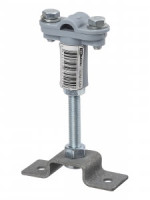 TDM Держатель для гор.и верт.поверхностей, полим.2-х болтовой выс.100мм,для прута 6-10мм SQ2402-3264