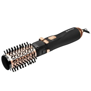 Фен-щетка BRAYER 3132BR, 1,2кВт, 2 скорости, 4 насадки, шнур 1,8м