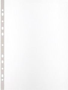 Папка файл-вкладыш А4 60мкм. S Элементари с перфорац,100 шт.уп 1160668