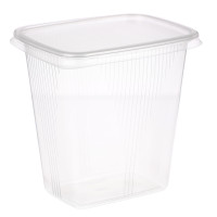 Набор контейнер 500 мл (108*82мм) с крышкой, 12 штук