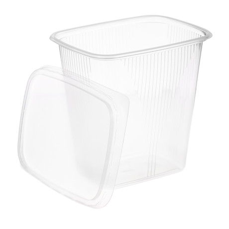 Набор контейнер 500 мл (108*82мм) с крышкой, 12 штук