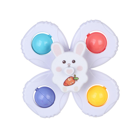 Развивающая игрушка сортер "Крутящиеся фигурки", ABS, силикон, 13,5х6х11см