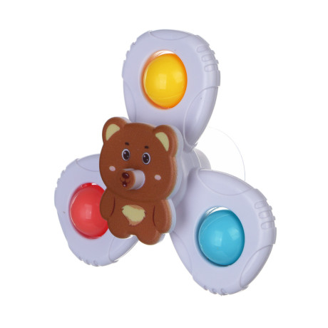 Развивающая игрушка сортер "Крутящиеся фигурки", ABS, силикон, 13,5х6х11см