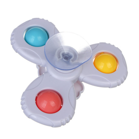 Развивающая игрушка сортер "Крутящиеся фигурки", ABS, силикон, 13,5х6х11см