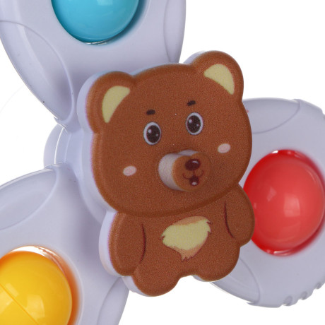 Развивающая игрушка сортер "Крутящиеся фигурки", ABS, силикон, 13,5х6х11см