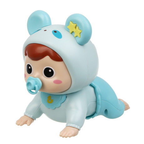 ИГРОЛЕНД Игрушка интерактивная ползунок "Малыш", звук, ABS, 2хААА, 13х9х12,5 см