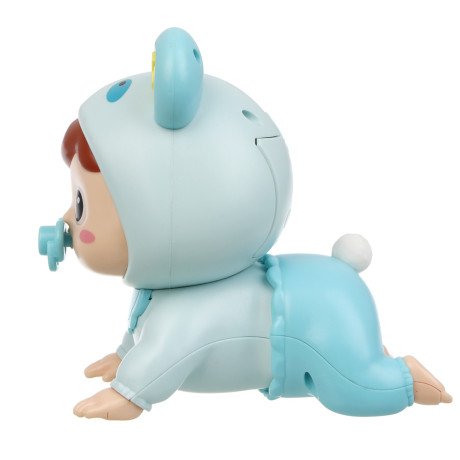 ИГРОЛЕНД Игрушка интерактивная ползунок "Малыш", звук, ABS, 2хААА, 13х9х12,5 см