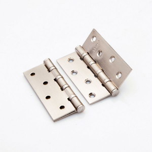 Петля под врезку РЕНЦ 100*75*2,5, 4 подшип. б/колп. ник.мат. IN100-4BB FH SN(2шт)