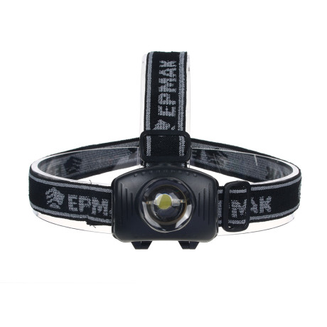 ЕРМАК Фонарь налобный с фокусировкой 3 Вт LED, 3xAAA, 6х5см