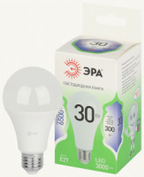 ЭРА GREEN LINE лампа св/д ЛОН E27 A65 30W(3000lm) 6500K 6K A65-30W-865-E27 GL 70x160 67145