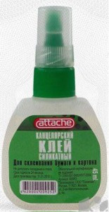 Клей канцелярский синтетический 45мл Attache 145953