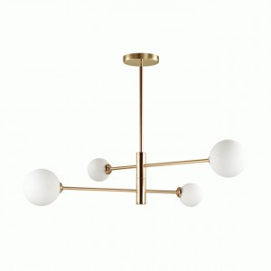 LUMION 4418/4C LN19 зол. люстра на штанге G9 4*40W ESTELLE 870x120