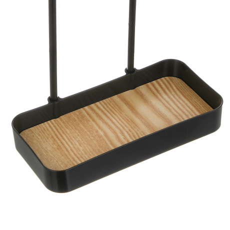 Подставка держатель для украшений, 20x10x19 см, пластик, МДФ, 2 цвета