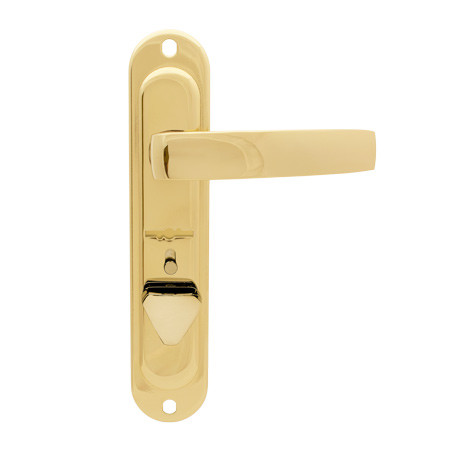 Ручки на планке Apecs HP-42.0101-S-C-G-L (золото, левая, с вертушкой, м/о-42мм) д/Эльбор, Border ЗВ9-6 и т.п.