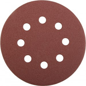 Круг STAYER "PROFI" из абразивной бумаги перфорированный, 125мм/ №120, 5шт