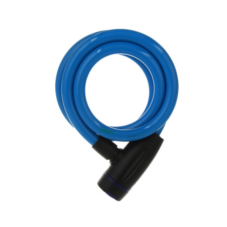 Замок велосипедный тм BY SPORT, противоугонный, тросовый, 1200х12мм, металл, пластик, 3 цвета