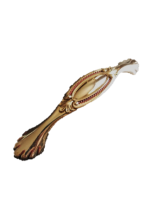 Ручка мебельная Бенфика мат.чёрный 96мм в/с