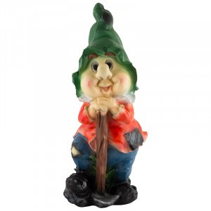 Фигурка садовая Гном с мотыгой Н-50 см 169396