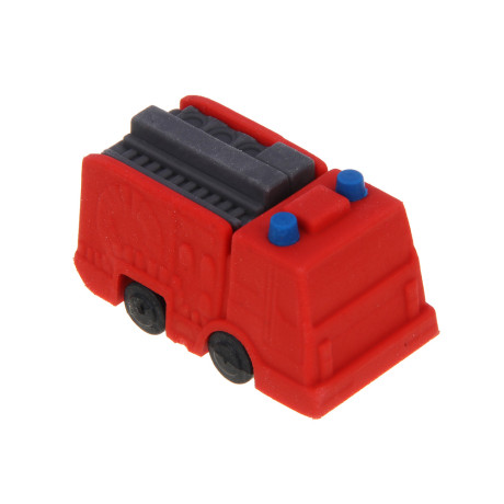 Ластик фигурный в форме транспорта, ТПР, АБС-пластик, 3,7-4,5х1,8-2,5х1,5-2,8см, 4 дизайна
