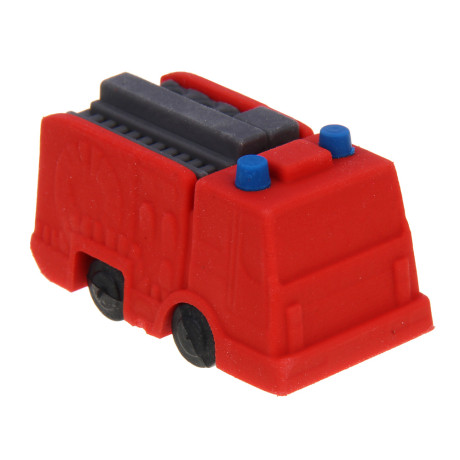 Ластик фигурный в форме транспорта, ТПР, АБС-пластик, 3,7-4,5х1,8-2,5х1,5-2,8см, 4 дизайна