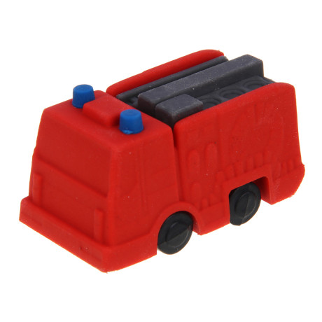 Ластик фигурный в форме транспорта, ТПР, АБС-пластик, 3,7-4,5х1,8-2,5х1,5-2,8см, 4 дизайна