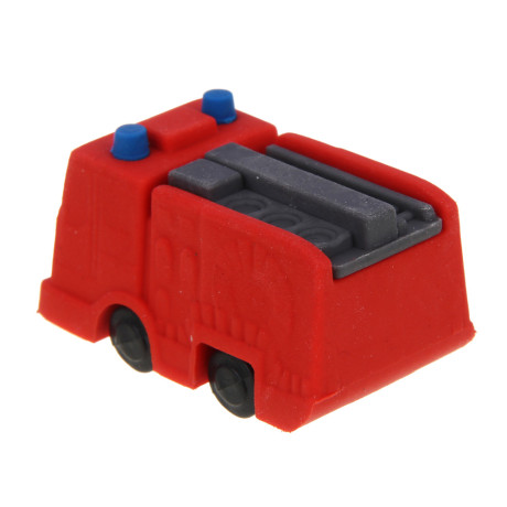 Ластик фигурный в форме транспорта, ТПР, АБС-пластик, 3,7-4,5х1,8-2,5х1,5-2,8см, 4 дизайна