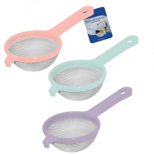 Сито-дуршлаг Просей-ка! d=8см (кратность 6шт!!!), пластик, нерж.сталь MS11-105 Мультидом 799585