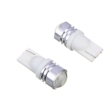 NG Лампа светодиодная T10, 1,5W (круглая линза),12В,белый, 2 шт., блистер