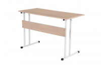 Парта Polini kids City D2 Ученик, 6 гр., белый-дуб пастельный