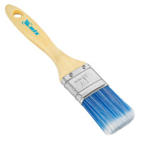 Кисть плоская &quot;Евро&quot; 1.5&quot;, искусственная щетина, деревянная ручка MTX