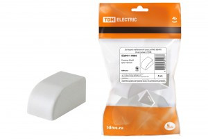 TDM Заглушка кабельной трассы КМЗ 60х40 (4 шт./комп.) (10!) SQ0411-0086