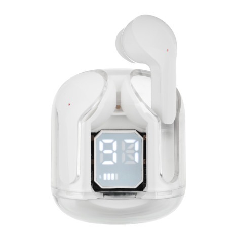 FORZA TWS Наушники SnowPods внутриканальные, 30/150mAh, индикация уровня заряда наушников, белый