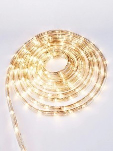 Uniel Дюралайт  8м с контроллером, тепл.белый, 8 реж. 24LED/мULD-D50 8M/С08 IP44 WARM WHITE