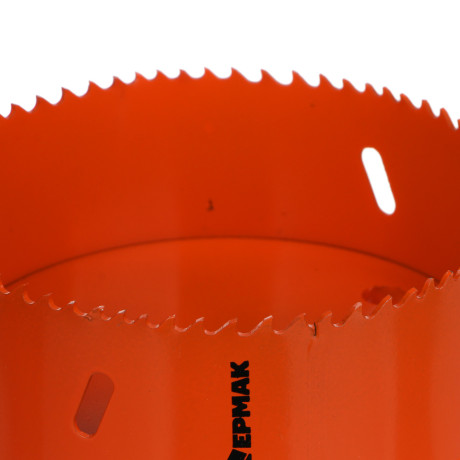 ЕРМАК Коронка биметаллическая, 114мм, быстрорежущая сталь